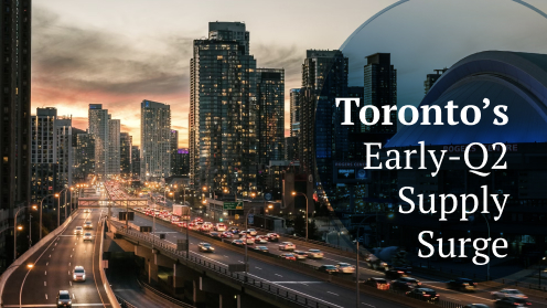 Toronto Saw Increased Supply in Early Q2