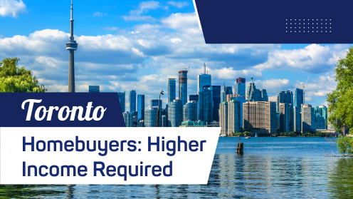 Toronto: Biggest Jump in Required Homebuyer’s Income