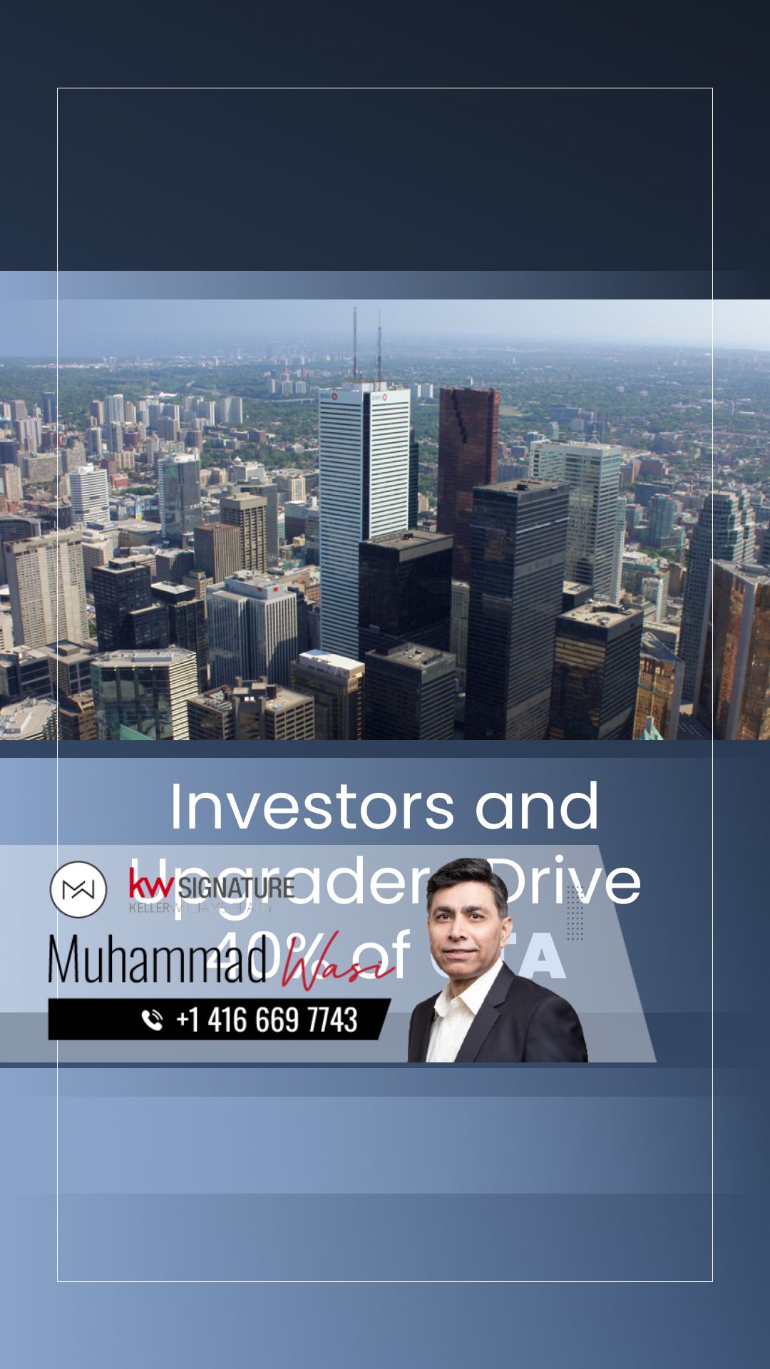 Investors and Upgraders Drive 40% of GTA