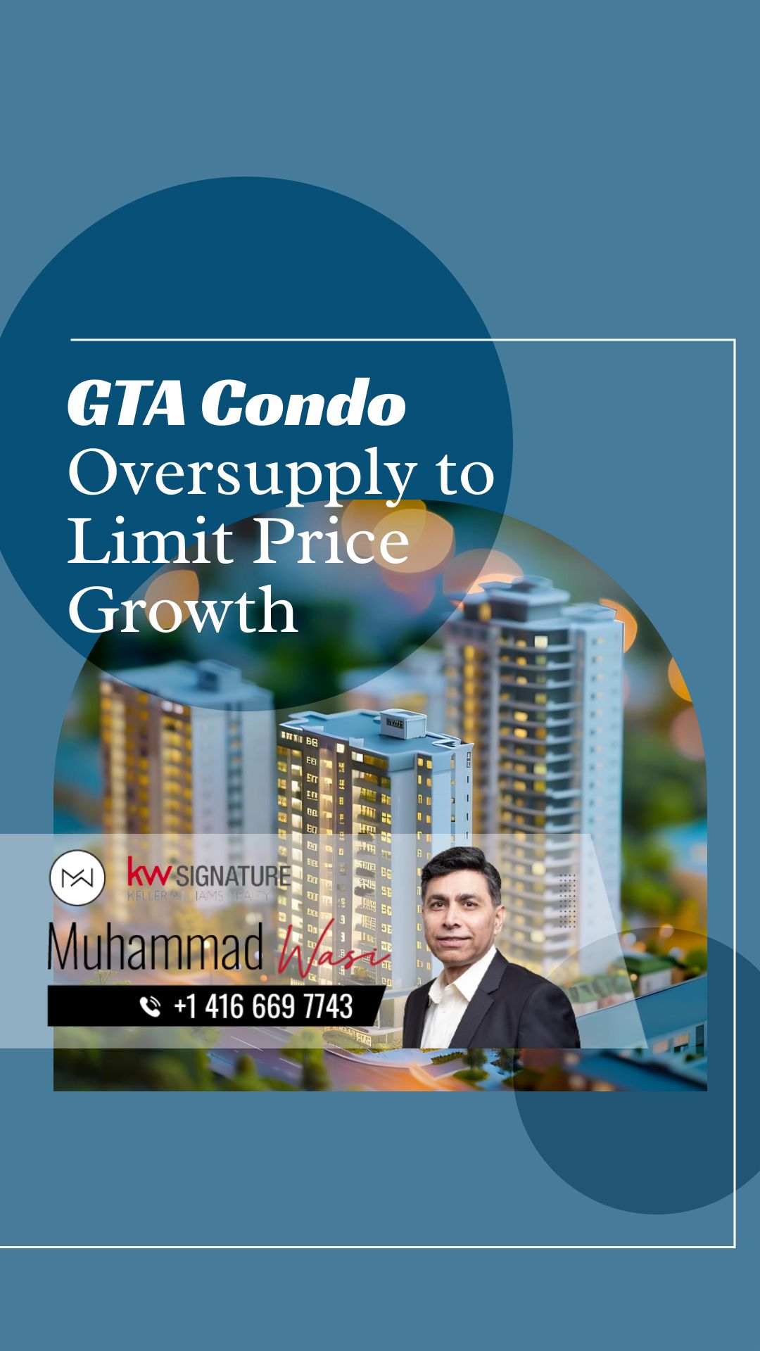 GTA Condo Oversupply to Dampen Home Price Growth